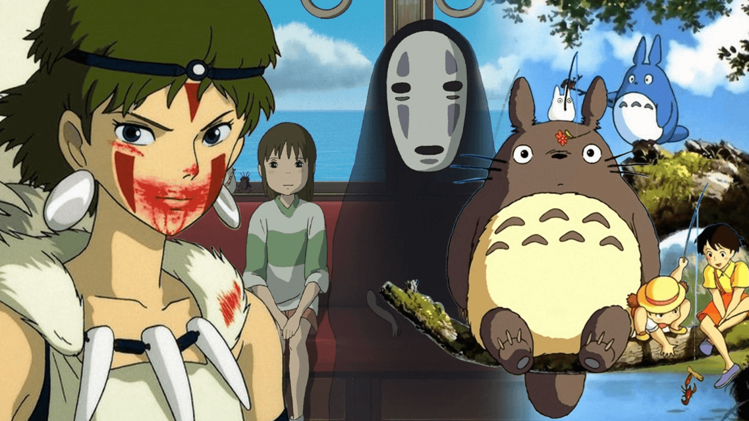 Chihiro, Mononoke, Totoro e outros dos melhores personagens do Studio Ghibli