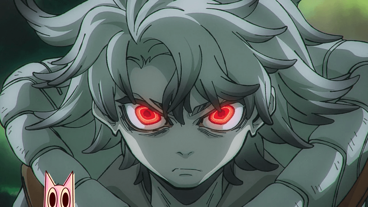 O protagonista Rudo de Gachiakuta com os olhos vermelhos, em um guia completo sobre o personagem.