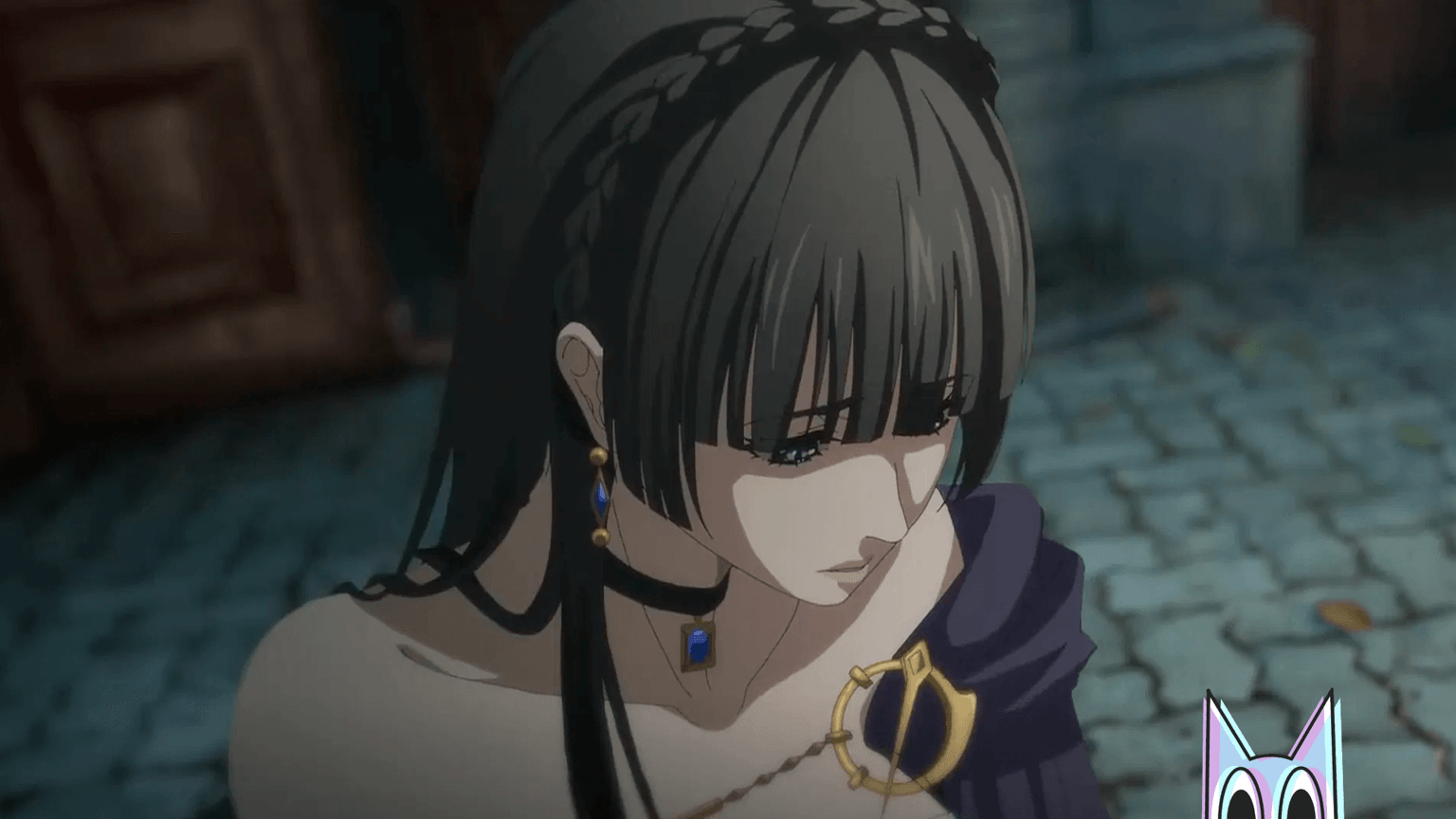 Klein Moretti investigando o Mercado Subterrâneo em uma cena misteriosa do episódio 5 de Lord of the Mysteries.