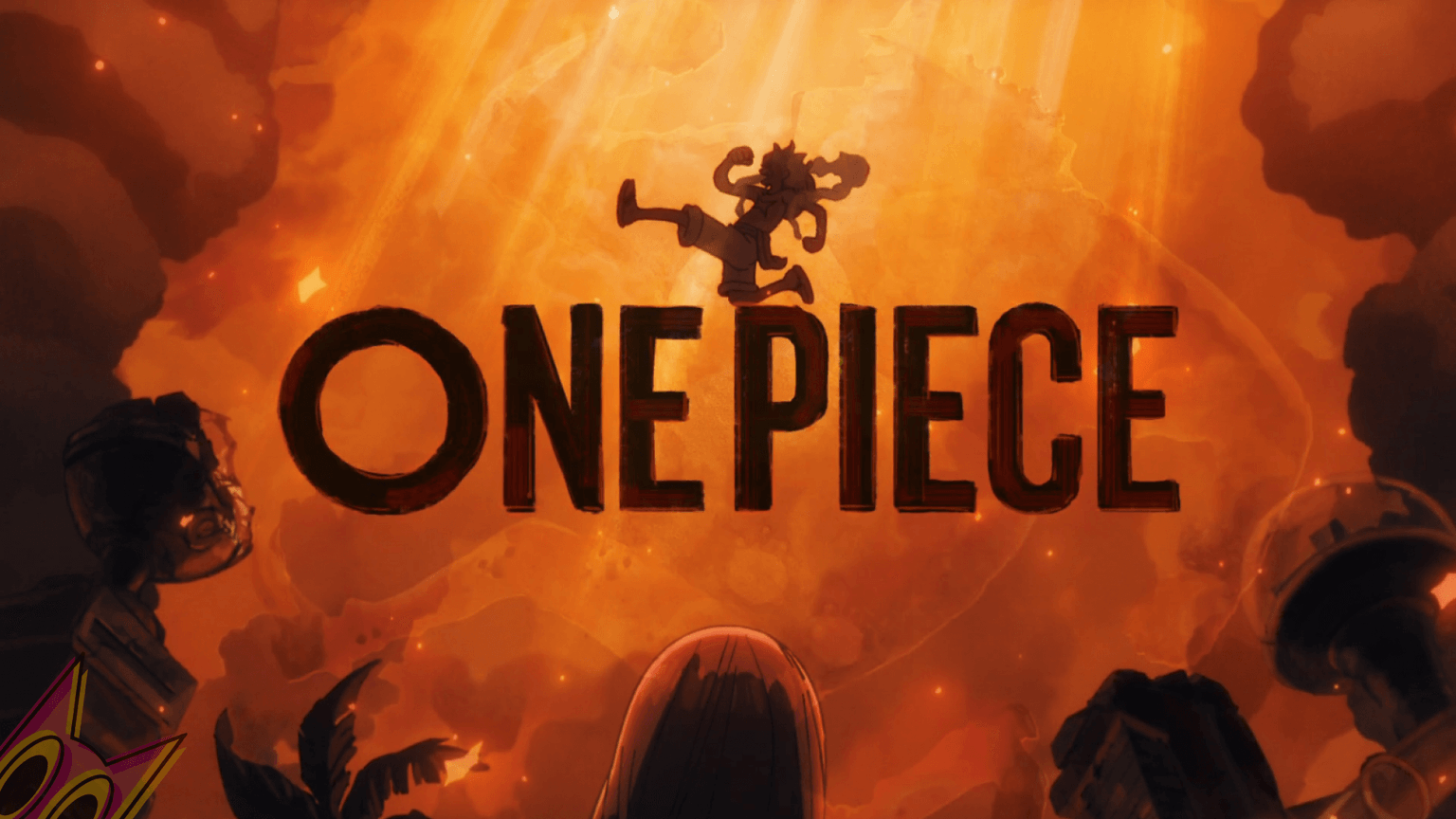 Luffy em seu modo Nika, junto com Bonney, em destaque na nova abertura de One Piece, "Carmine", da banda ELLEGARDEN.