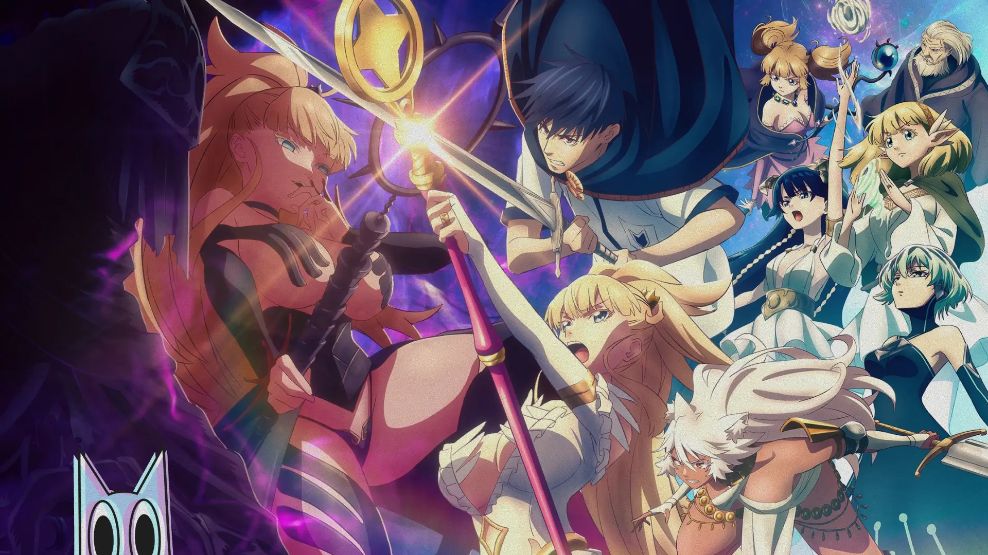 Satou e as princesas dos anéis reunidos na nova arte promocional da 2ª temporada de Tales of Wedding Rings.