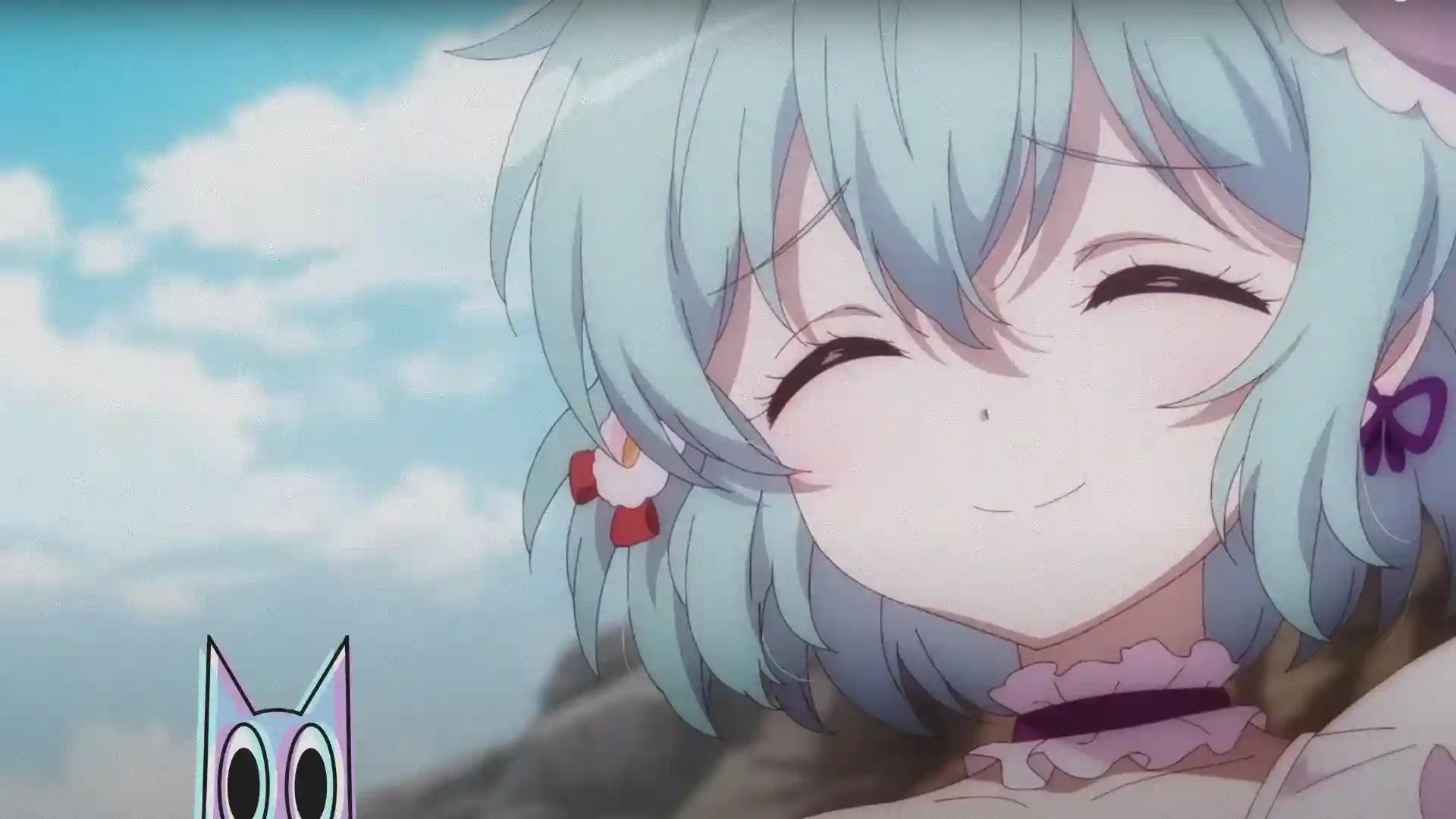 Uma das novas garotas mágicas do arco "Restart" em destaque no teaser de anúncio da continuação de Magical Girl Raising Project.