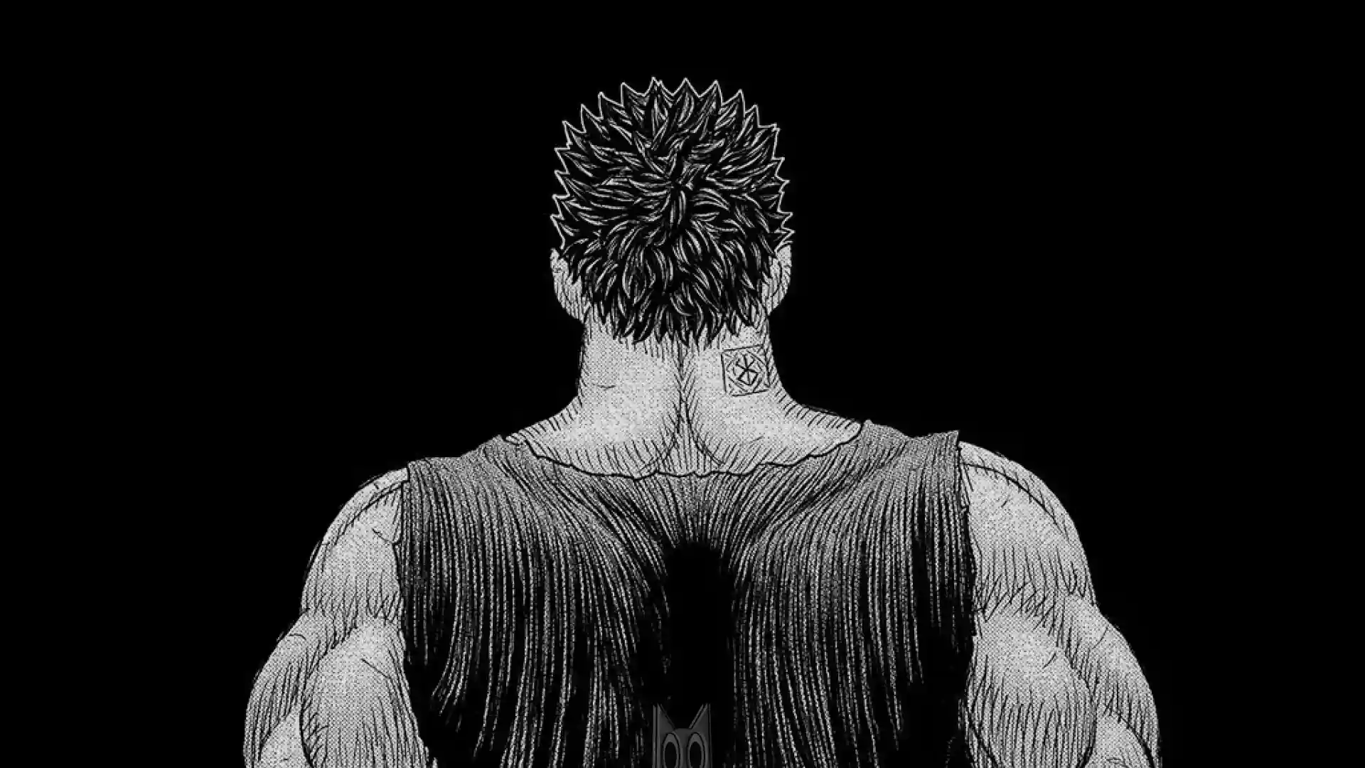 Guts em encara a escuridão, confrontando a Besta da Escuridão dentro de sua mente, na análise do capítulo 383 de Berserk.