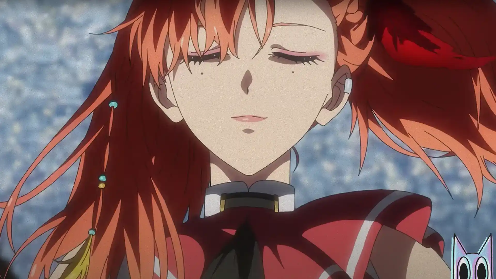 Os protagonistas do anime musical SI-VIS: The Sound of Heroes em uma performance no palco.