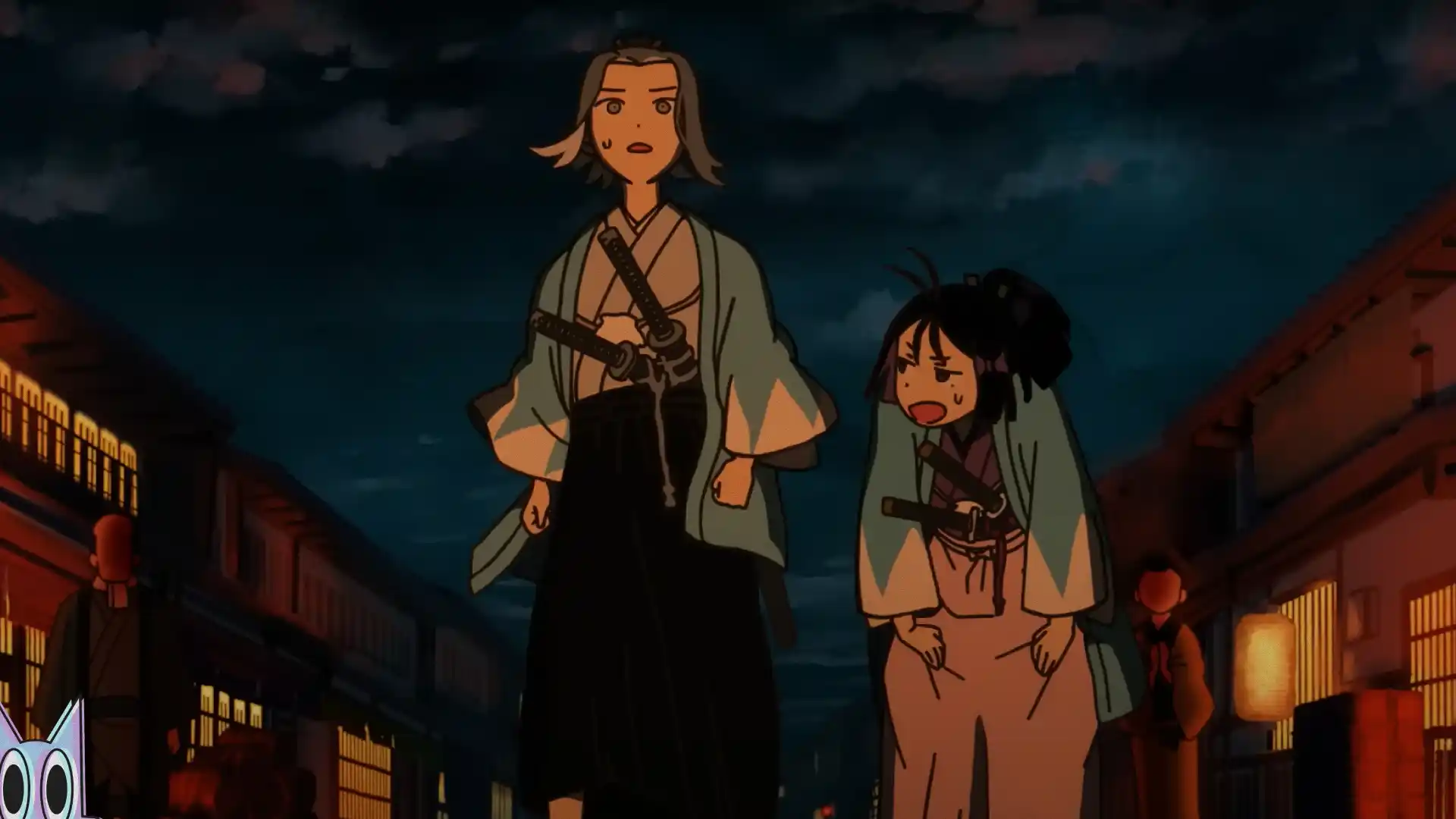 Os protagonistas e um dragão em destaque no pôster do anime de fantasia Inherit the Winds.