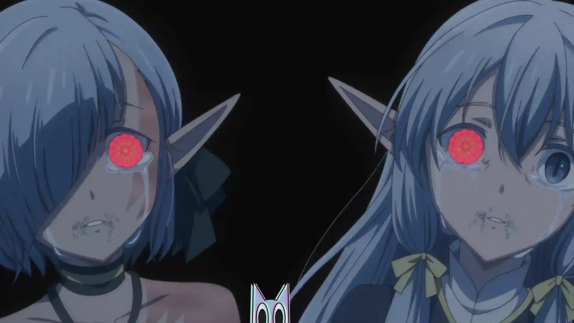 As gêmeas Elfuur transformadas em bruxas poderosas, na análise do final da 1ª temporada de Mynoghra.