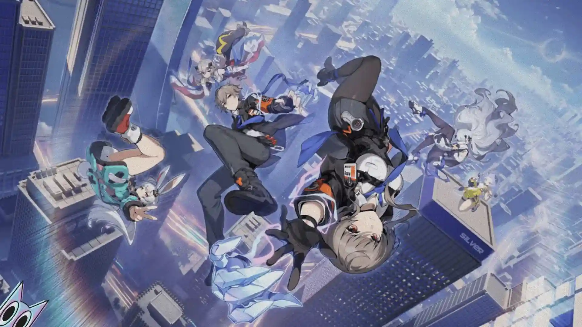 Protagonista do jogo ANANTA em meio a uma cidade vibrante no novo trailer de gameplay, representando o conceito de GTA de anime.