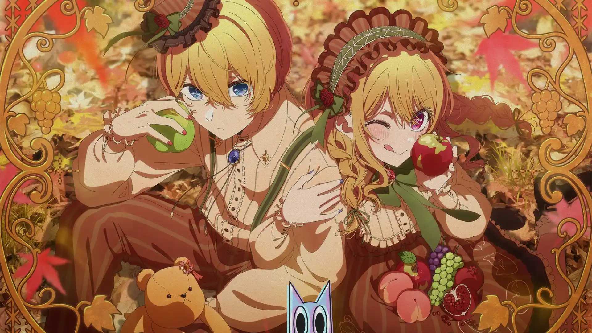 Ai Hoshino, Aqua e Ruby em uma nova arte oficial de Oshi no Ko para celebrar o Outono.