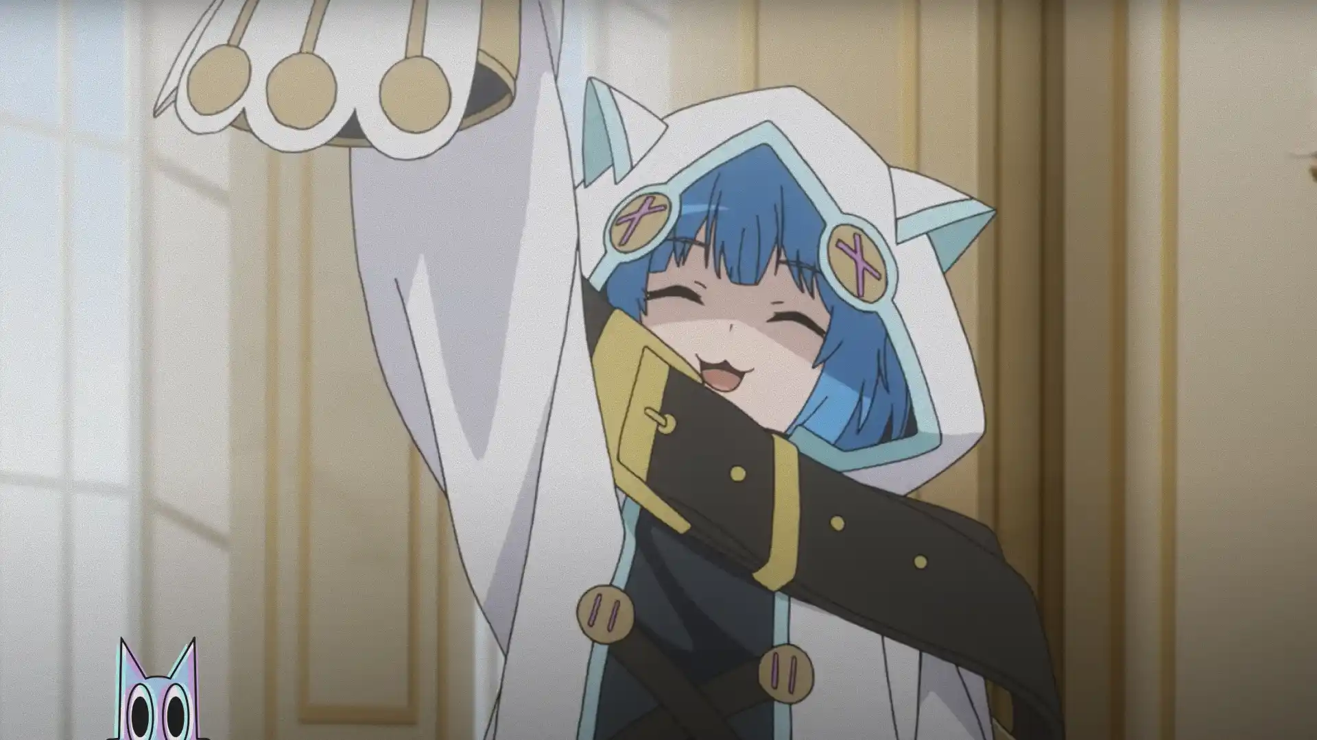 A sacerdotisa Aoyuki em destaque no novo trailer de personagem do anime Backstabbed in a Backwater Dungeon.