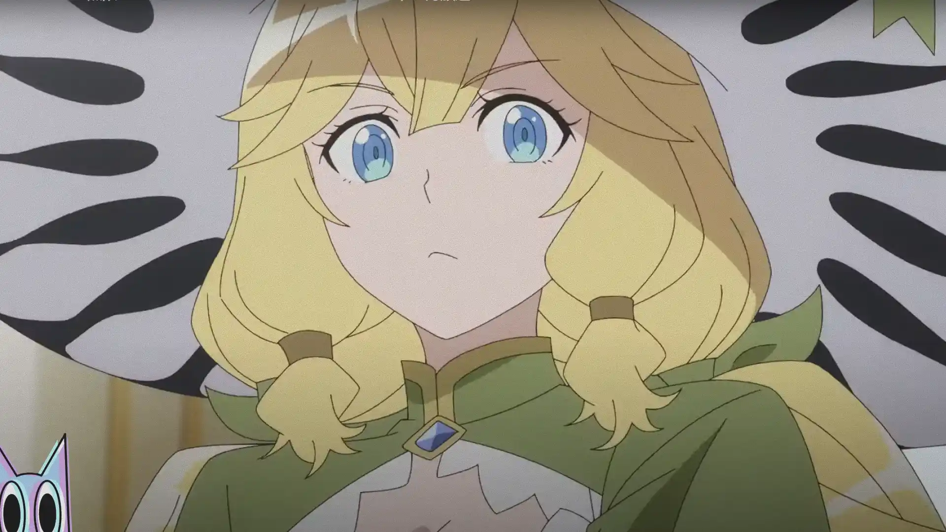 A androide de batalha Ellie em destaque no novo trailer de personagem do anime Backstabbed in a Backwater Dungeon.