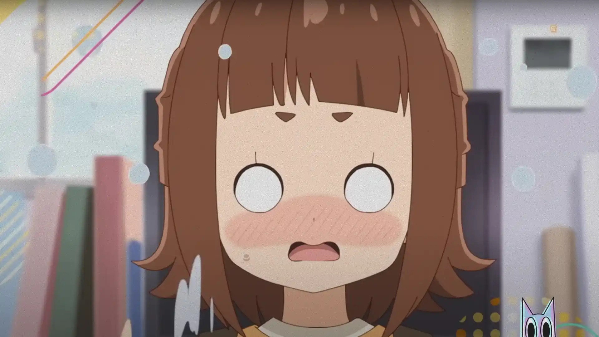 As "Tetsudou Musume" em seus uniformes de ferrovia, em destaque no pôster do novo anime original Tetsuryo! Meet With Tetsudou Musume.