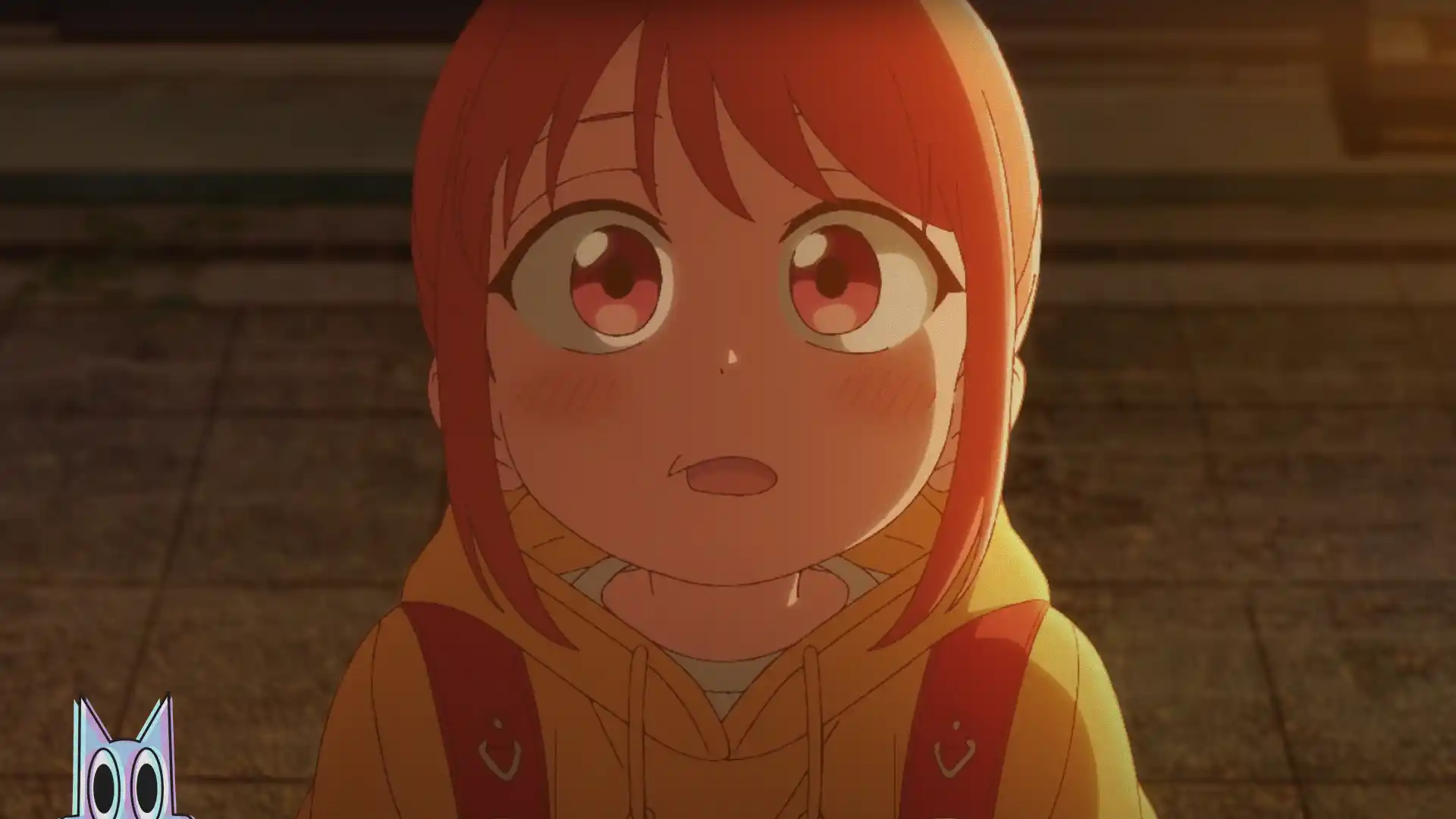 A protagonista, uma garota com um olhar determinado e um lápis na mão, em destaque no pôster do anime Kore Kaite Shine.