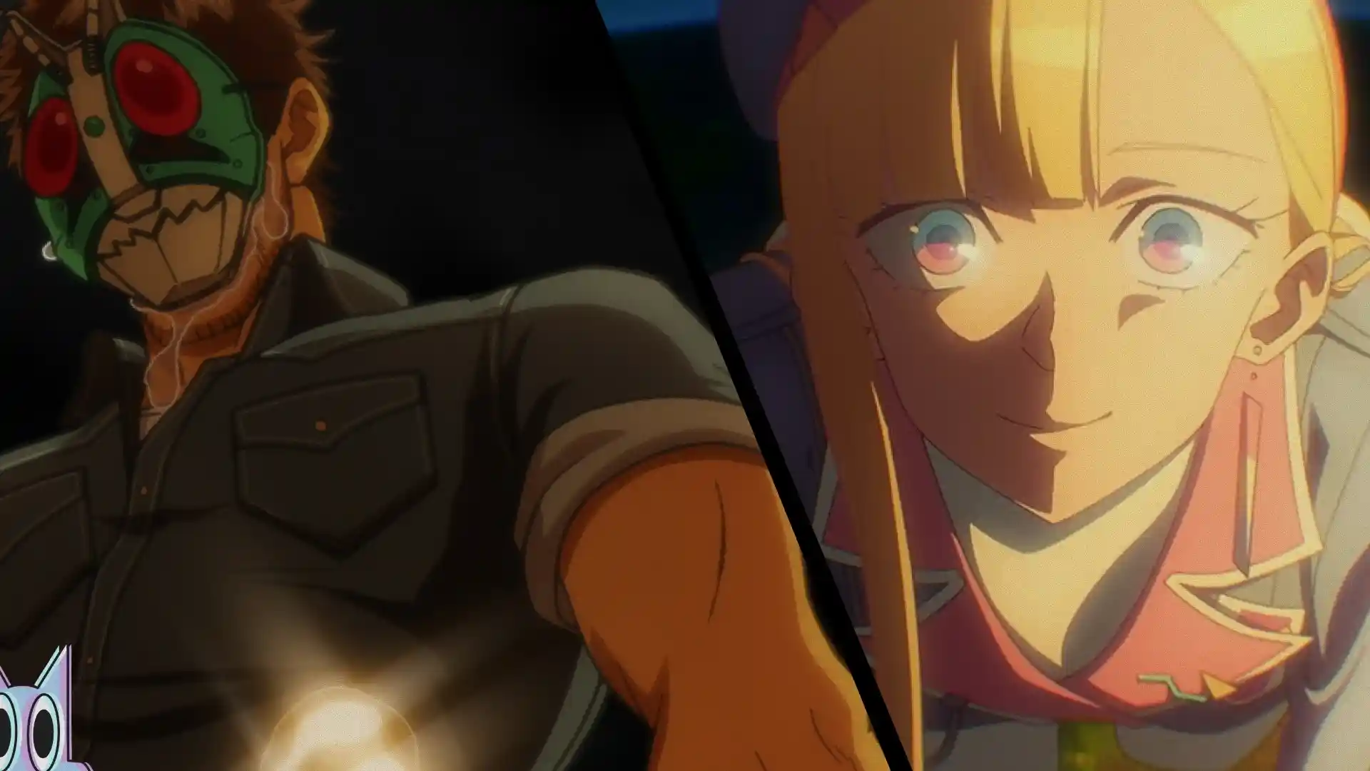 Montem com os pôsteres dos animes de estreia mais bem avaliados da 1ª semana de Outubro, como Tojima wants to be a Kamen Rider e Dusk Beyond the End of the World.