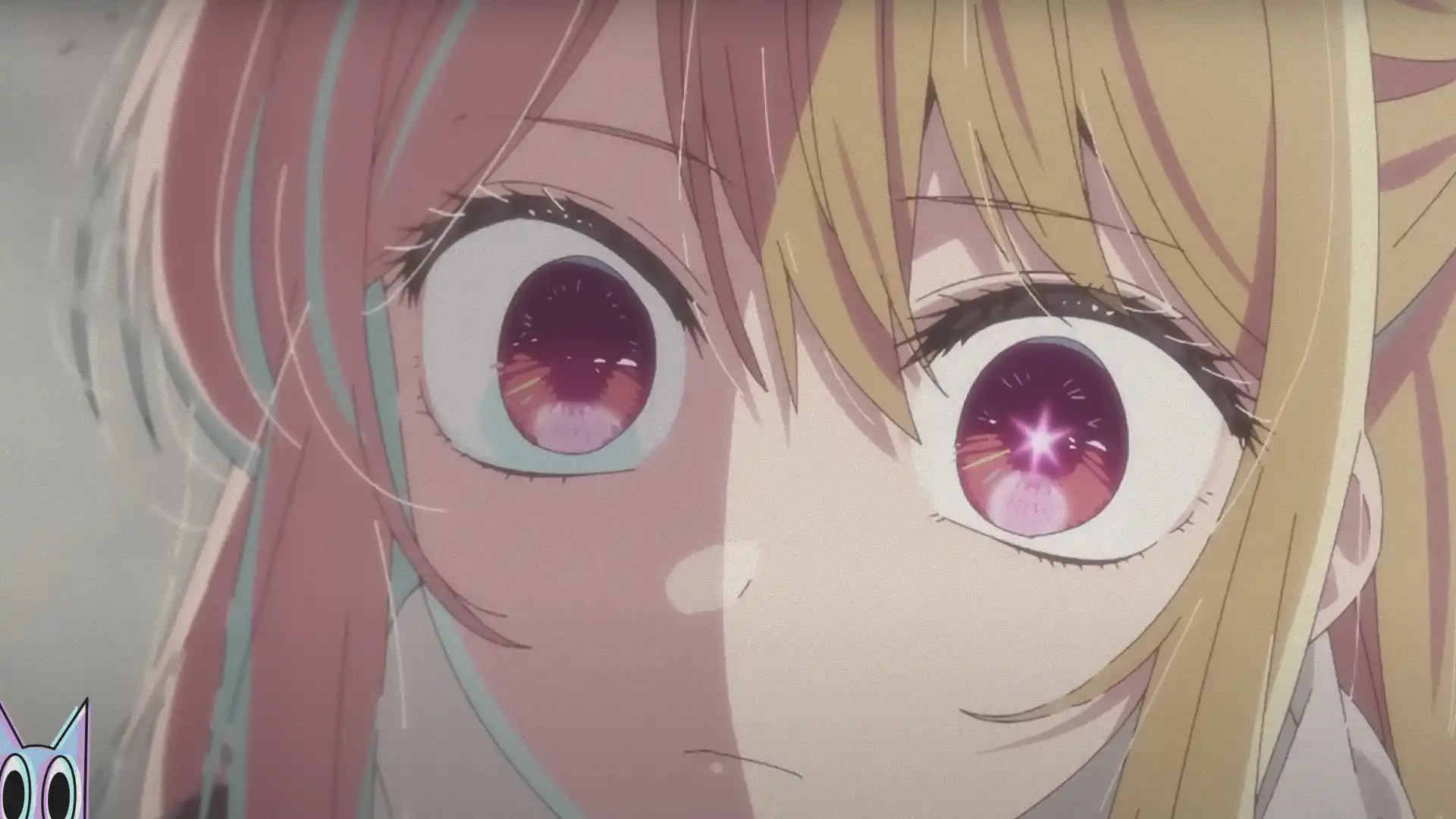 Aqua e Akane em destaque no novo trailer da 3ª temporada de Oshi no Ko, anunciando a estreia na Crunchyroll.