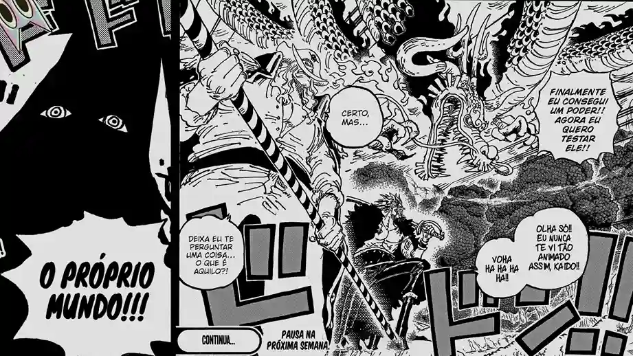 Rocks, Barba Branca e Kaido em forma de dragão se unindo para enfrentar Imu, na épica análise do capítulo 1162 de One Piece.