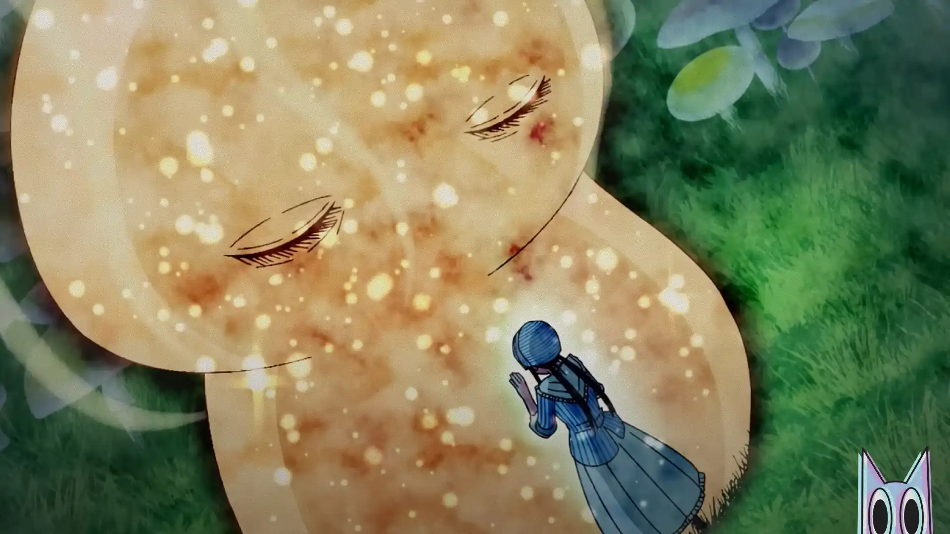 A protagonista Lize, a bruxa dos cogumelos, em uma nova imagem promocional do anime Champignon Witch.