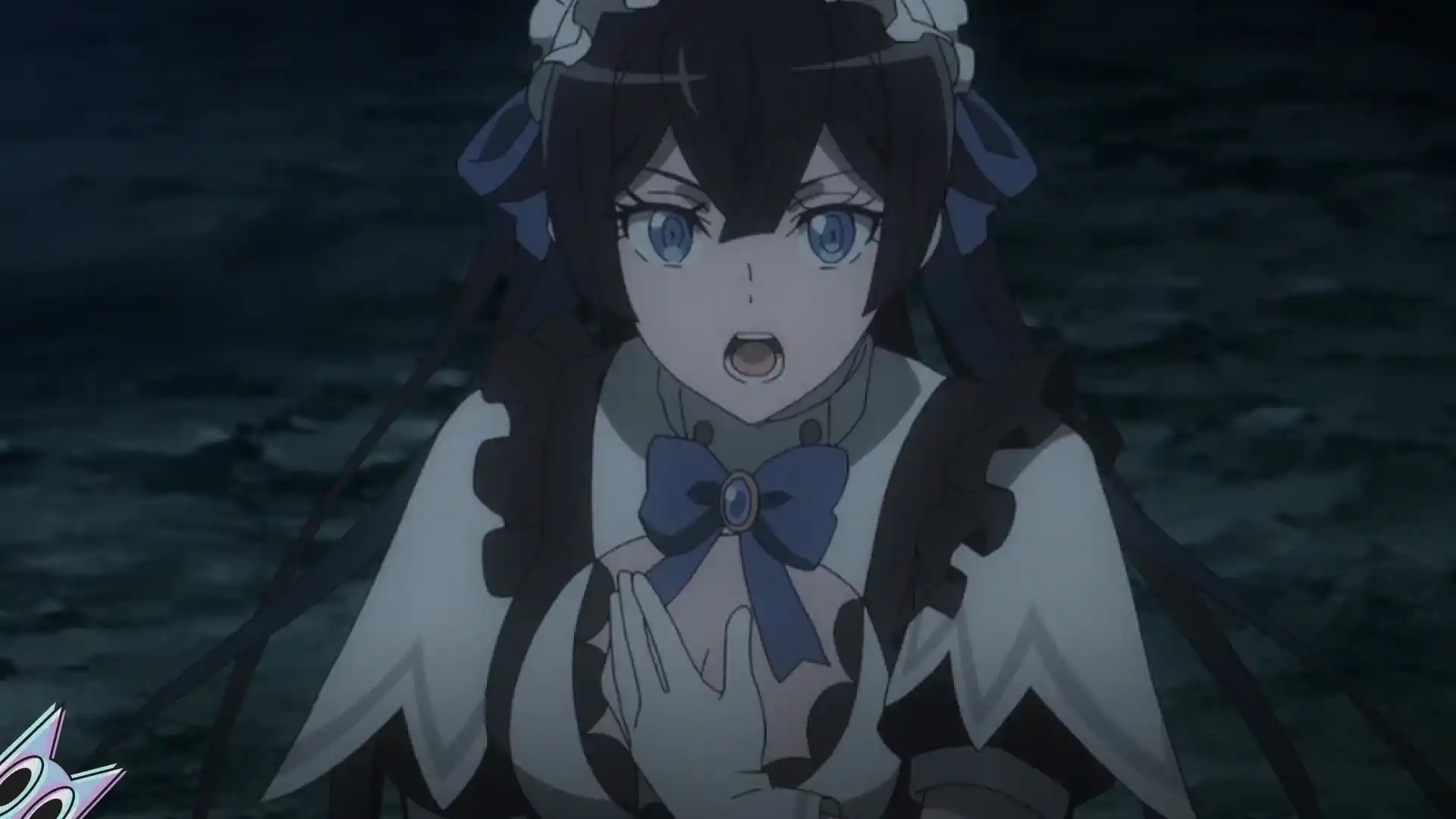 A guerreira-maid Mei de My Gift Lvl 9999 Unlimited Gacha, em um guia sobre a personagem.