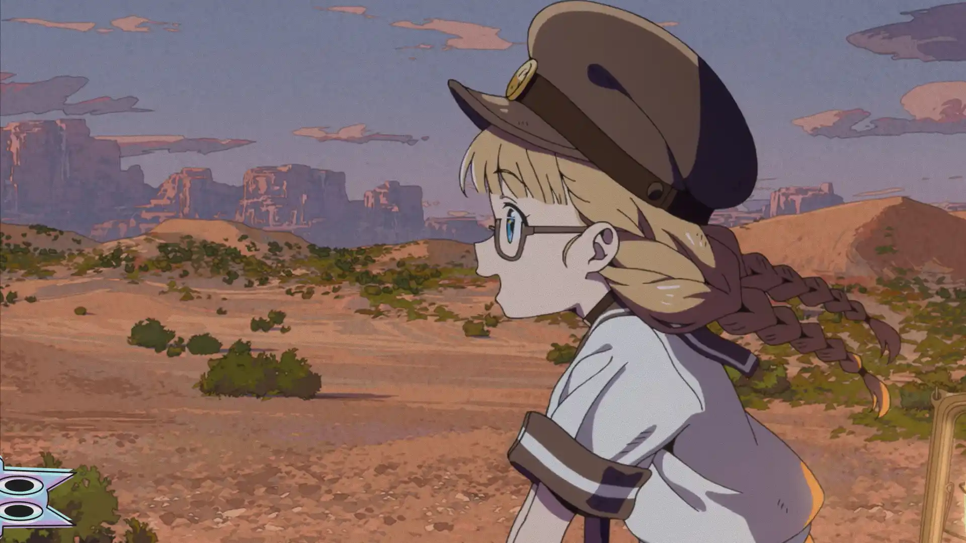 Montagem com cenas icônicas de animes do P.A. Works, como Shirobako e Angel Beats!, com o logo de 25 anos.