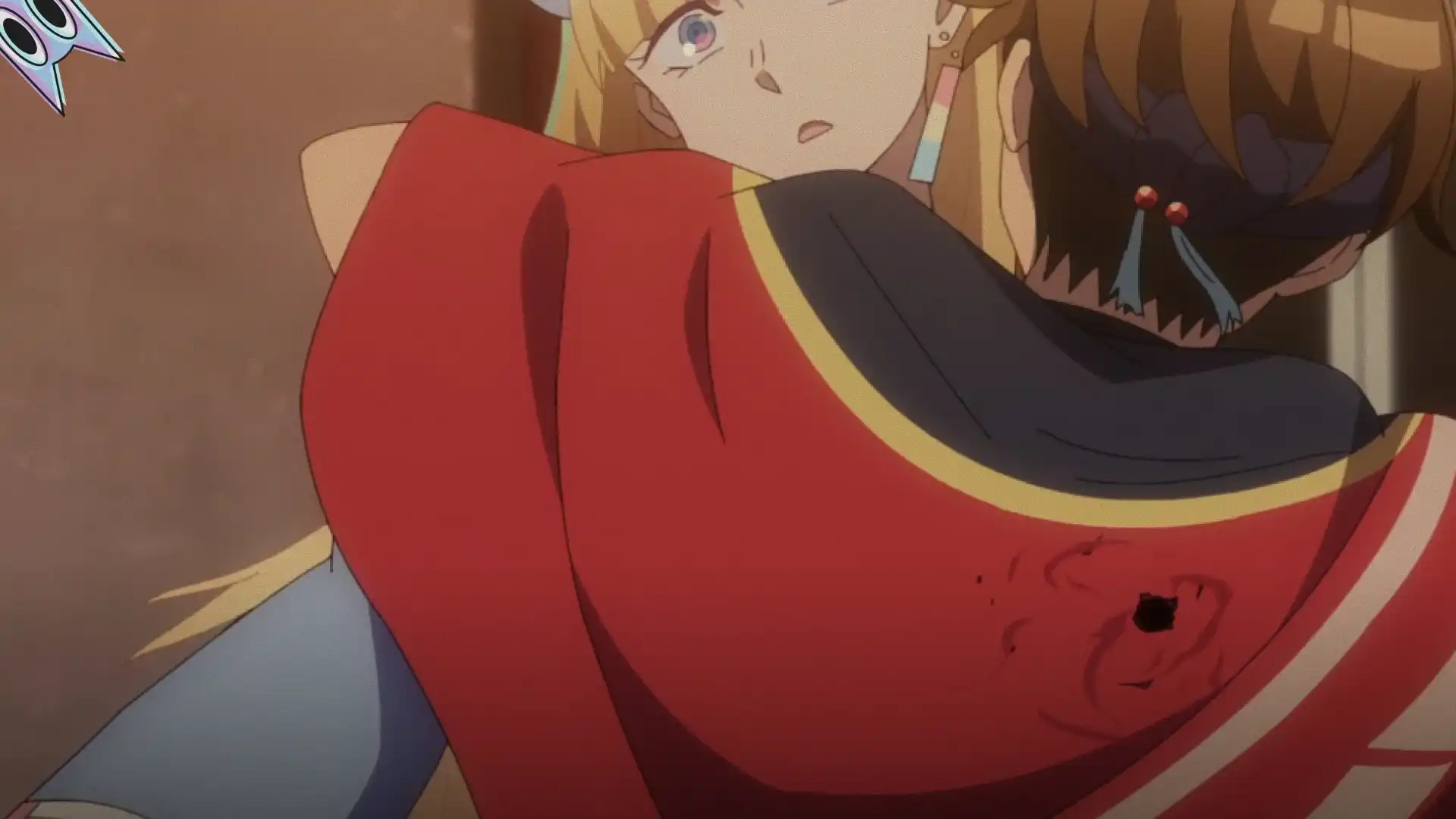 Akira levando um tiro para proteger Yugure durante o confronto com a máfia, na análise do episódio 4 de Towa no Yugure.