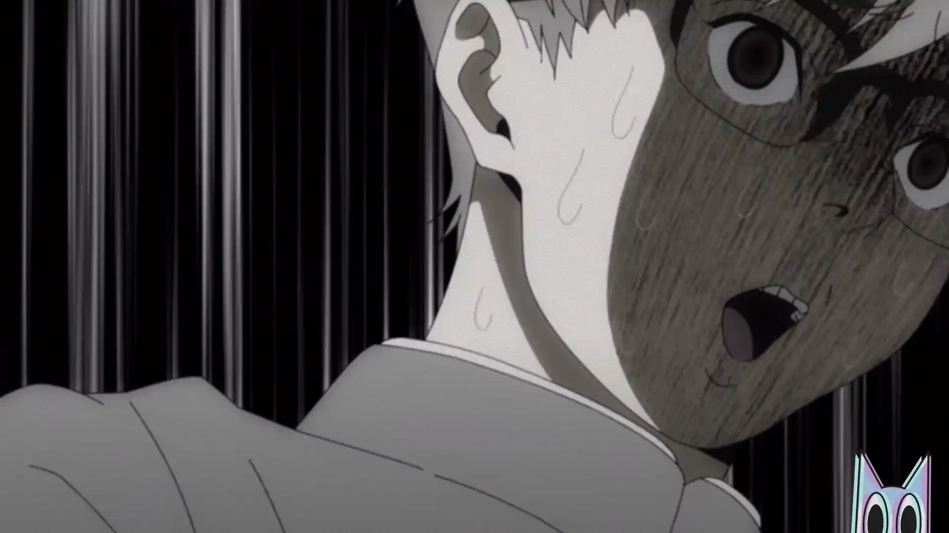 Arte promocional do anime Sasaki Stopped a Bullet, de Tatsuki Fujimoto.