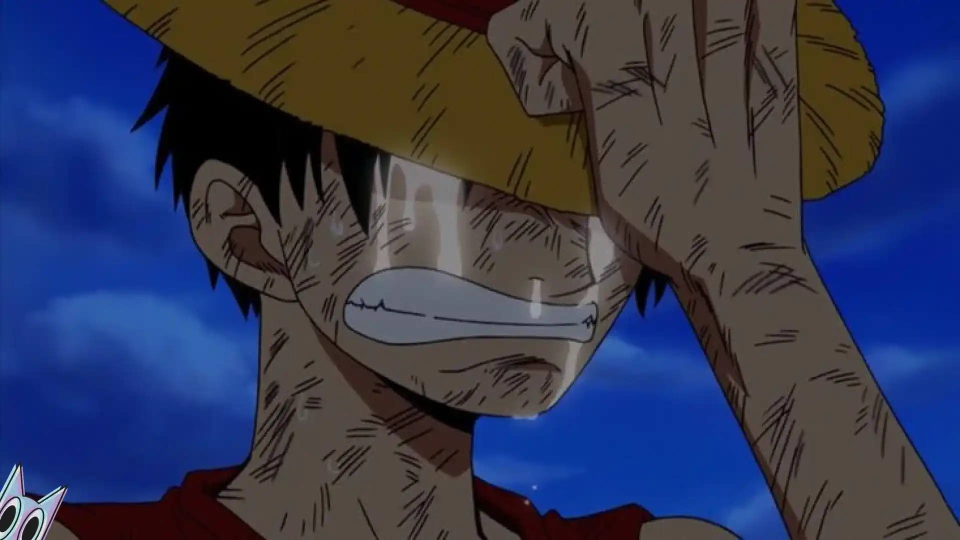 Luffy chorando triste pelo adiamento do episódio 1151